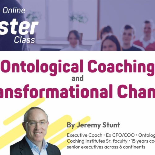 Ontological Coaching